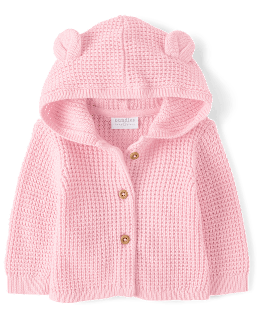 Baby Girls Bear Cardigan