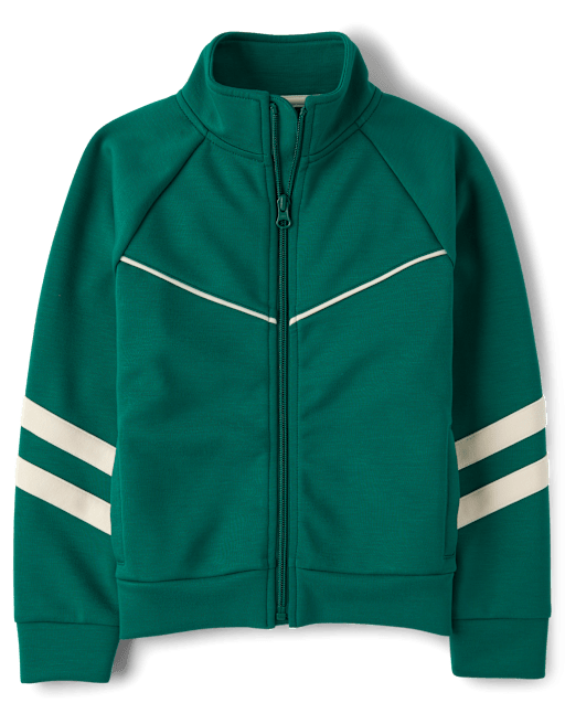 Kids Contrast Scuba Track Jacket