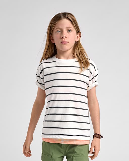 T-shirt rayé pour garçon