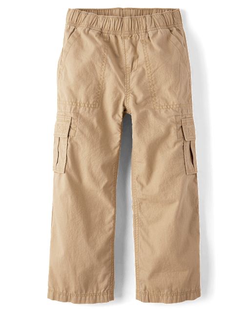 Boys Ripstop Baggy Pull On Cargo Pants
