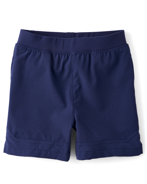 Short à enfiler pour garçon, séchage rapide, ourlet texturé