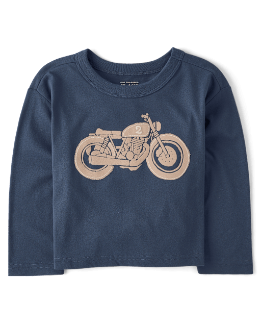 Baby And Toddler Boys Embroidered Vehicle Top