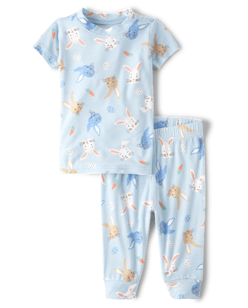 Pyjamas de Pâques assortis pour bébés et petits garçons - Ultra doux