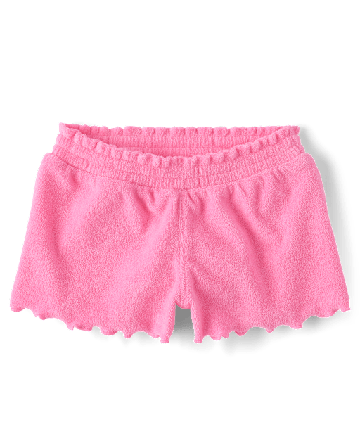 Baby And Toddler Girls Lettuce Terry Beach Shorts