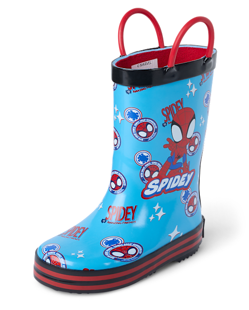 Toddler Boys Spideyâ¢ And Friends Rain Boots