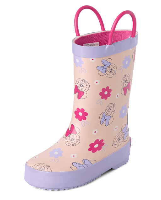 Toddler Girl Minnie Mouse Rain Boots