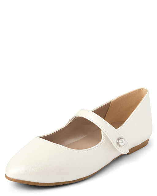 Girls Glitter Ballet Flats