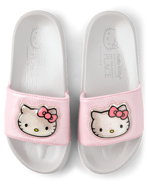 Girls Hello KittyÂ® Shimmer Shakey Slides
