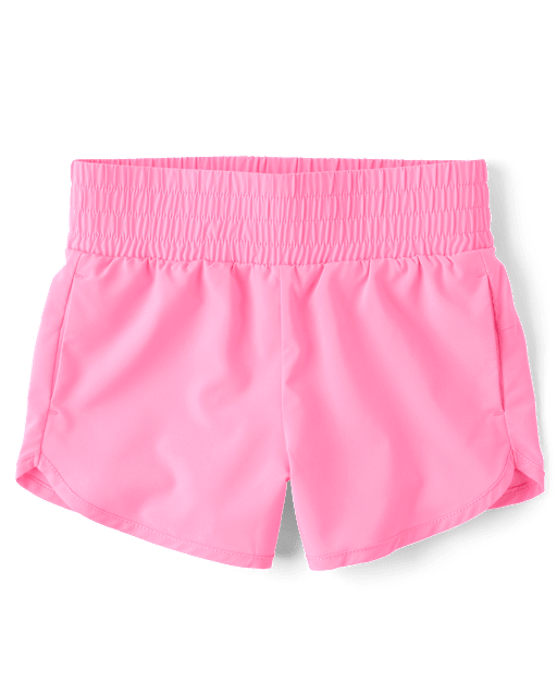 Girls Quick Dry Lined Dolphin Shorts