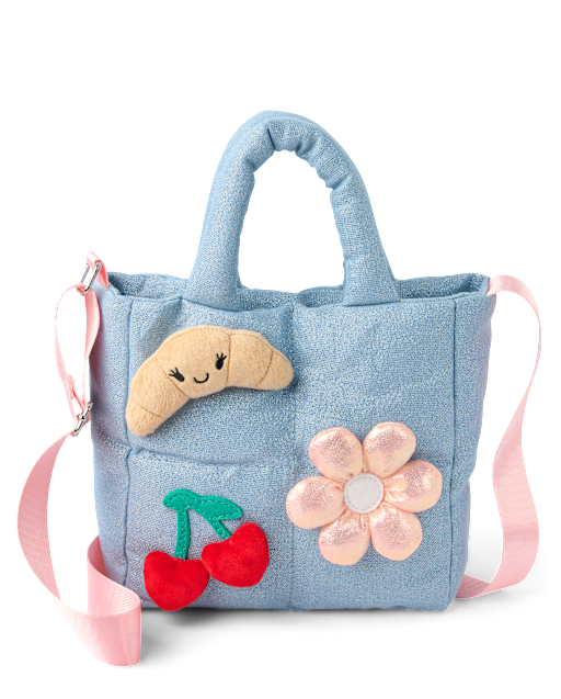 Girls Icon Plush Tote Bag
