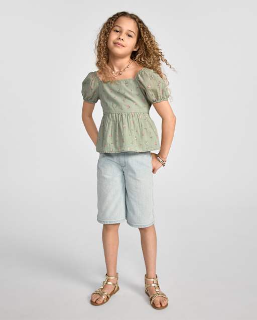 Kids Denim Jorts