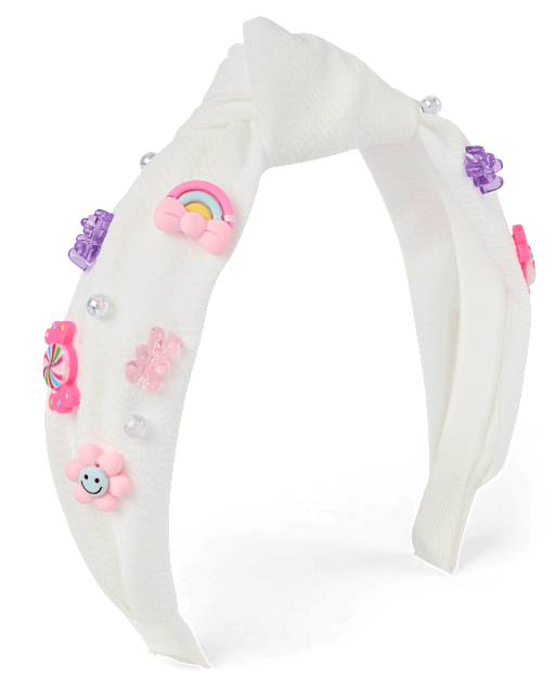 Bandeau à nœud haut pour filles