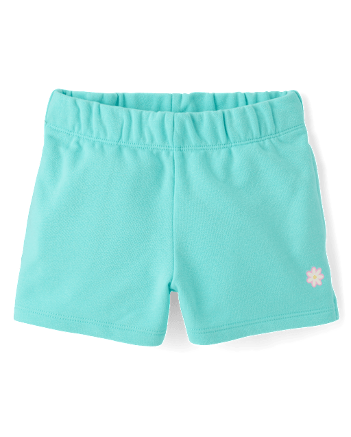 Girls Graphic French Terry Shorts