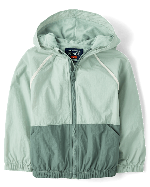 Toddler Boys Colorblock Windbreaker Jacket