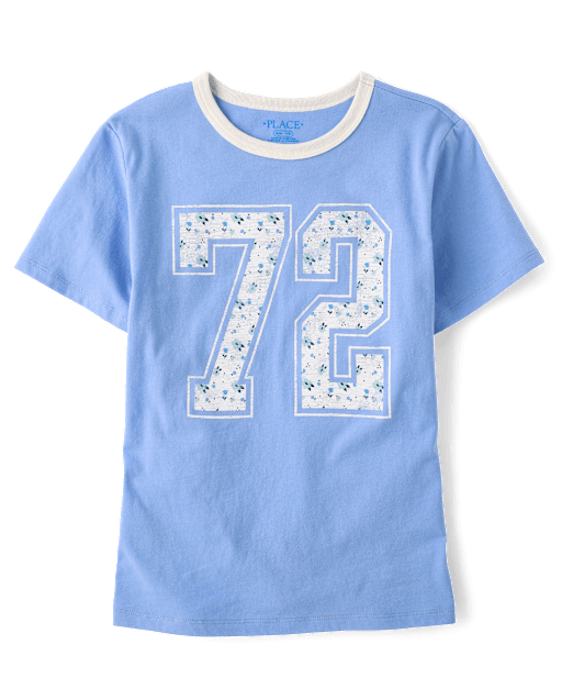 Girls Floral 72 Relaxed Graphic Tee