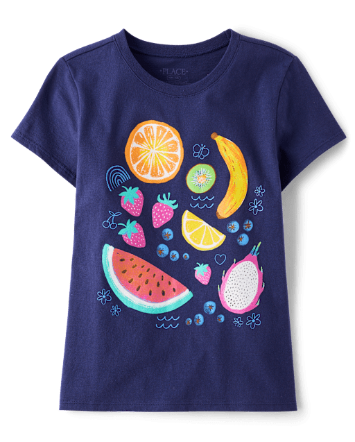 Girls Fruit Graphic Tee