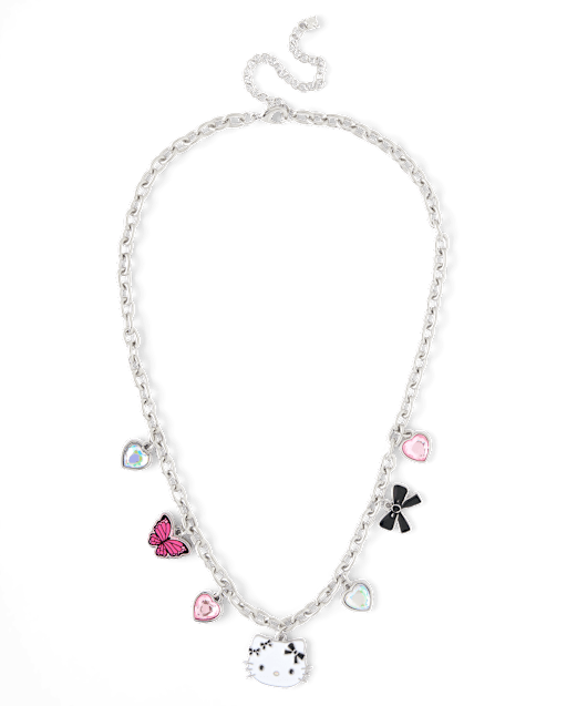 Girls Hello KittyÂ® Charm Necklace