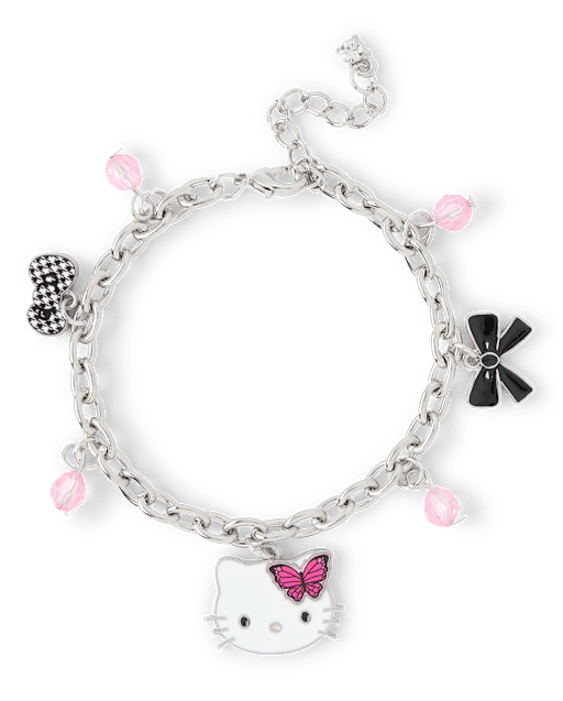 Girls Hello KittyÂ® Charm Bracelet