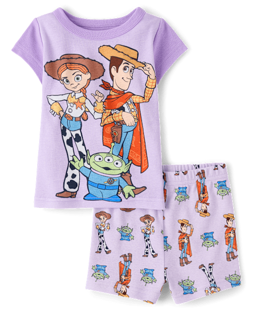 Baby And Toddler Girls Toy Storyâ¢ Snug Fit Cotton Pajamas