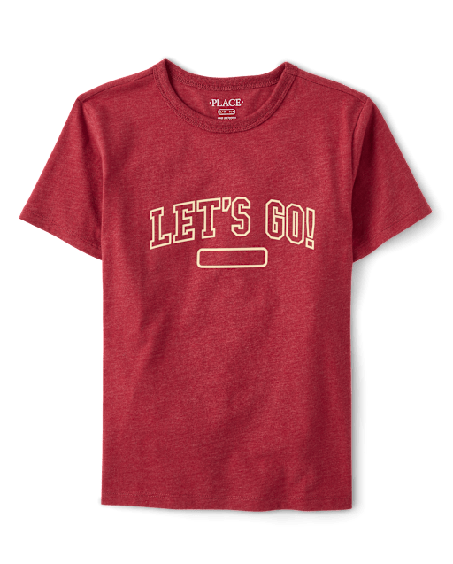 T-shirt graphique « Boys Let's Go »