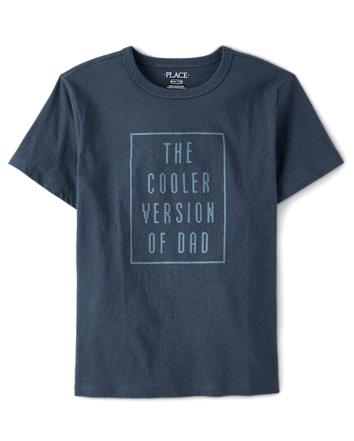 Boys Cooler Version Of Dad Graphic Tee