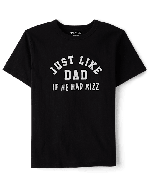 Boys Just Like Dad Graphic Tee