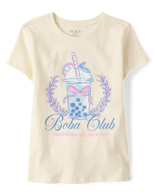 T-shirt graphique Girls Boba Club