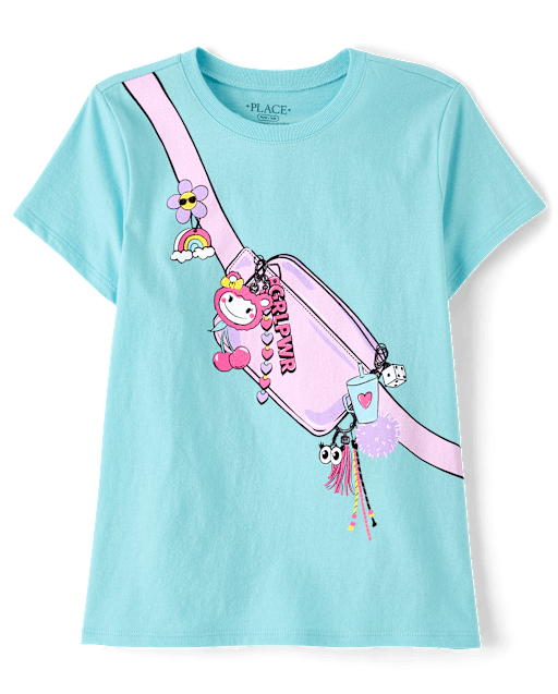 Girls Belt Bag Graphic Tee