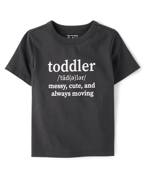 Baby And Toddler Boys Boy Definition Graphic Tee