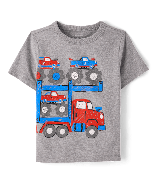Baby And Toddler Boys Truck Graphic Tee
