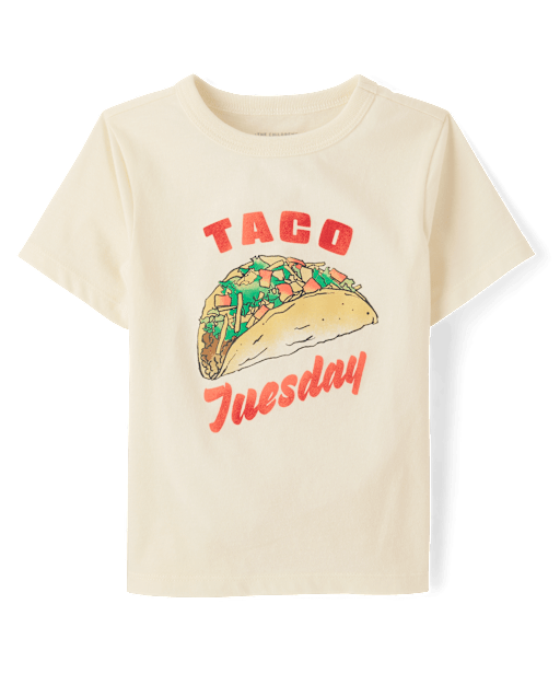 Baby And Toddler Boys Taco Tuesday Graphic Tee