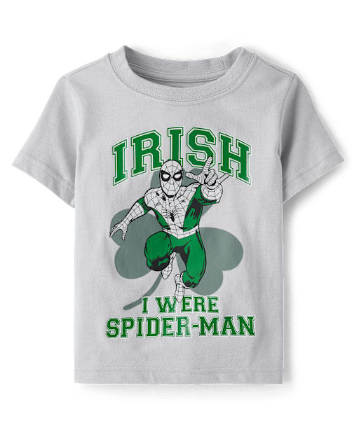 Baby And Toddler Boys Spider-Man™ St. Patrick's Day Graphic Tee