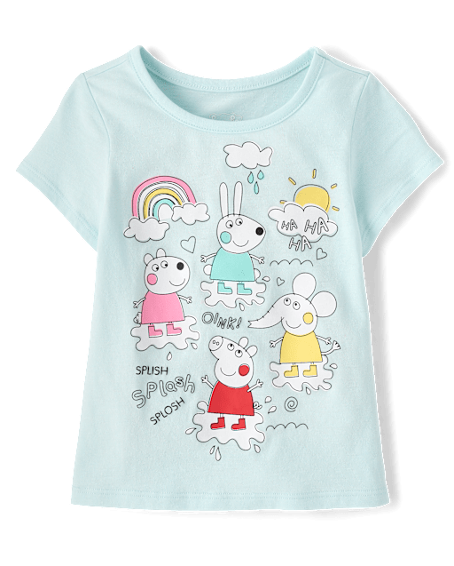 Baby And Toddler Girls Peppa Pigâ¢ Graphic Tee
