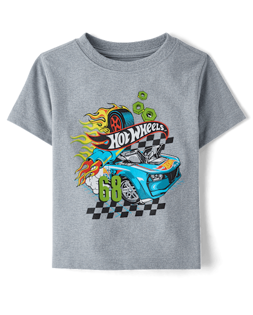 Baby And Toddler Boys Hot Wheels Graphic Tee