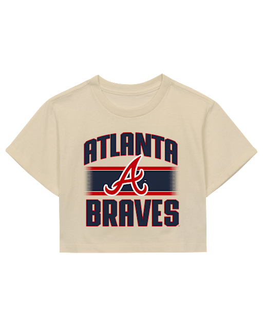 Girls MLB Atlanta Braves Graphic Tee