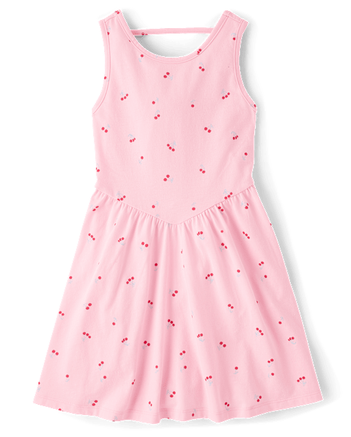 Robe à dos nu et taille en V pour filles