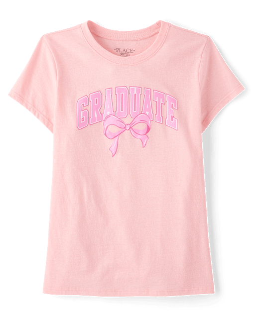 T-shirt graphique pour filles diplômées