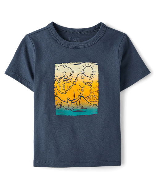 Baby And Toddler Boys Dino Graphic Tee