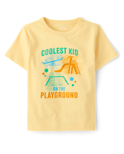 Baby And Toddler Boys Playground Graphic Tee