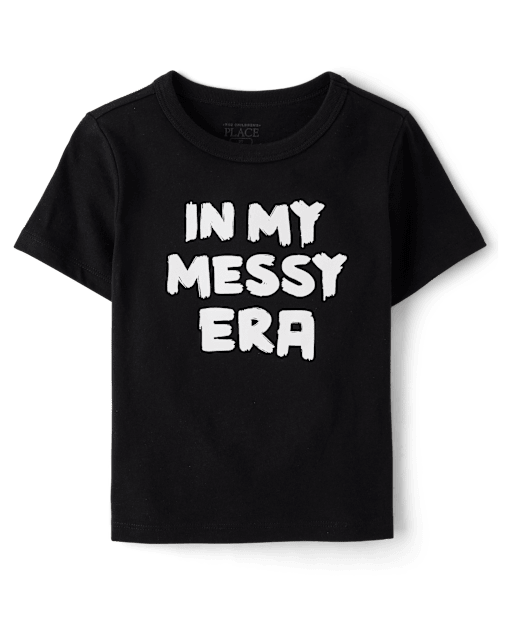 Baby And Toddler Boys Messy Era Graphic Tee