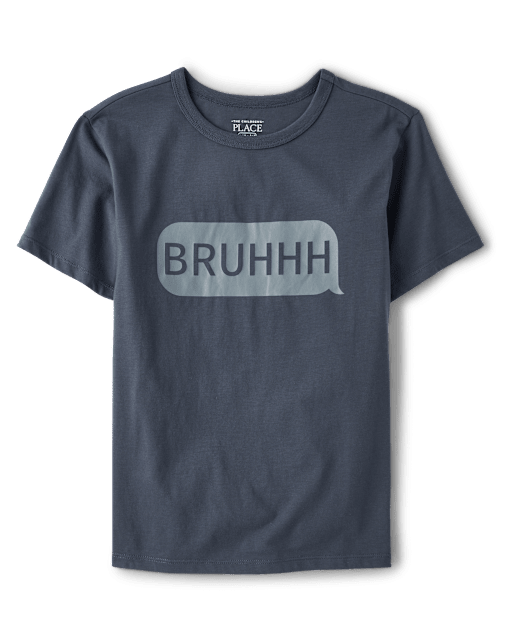 Boys Bruhhh Graphic Tee
