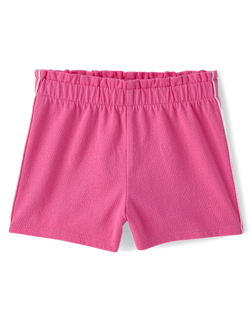 Short fluide à taille haute en papier pour bébés et petites filles