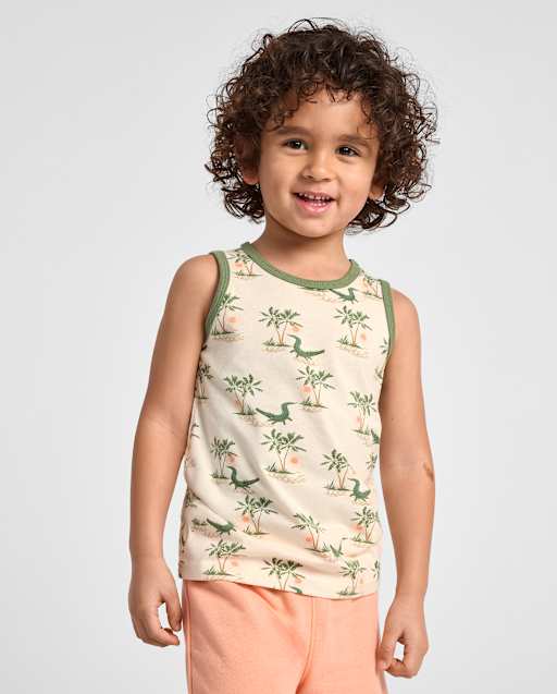 Débardeur crocodile pour bébé et petit garçon