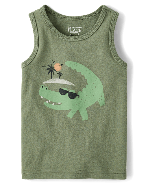 Débardeur crocodile pour bébé et petit garçon