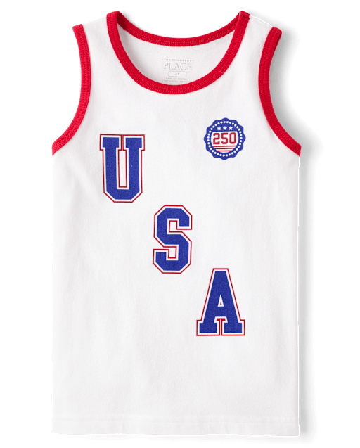 Baby And Toddler Boys USA Tank Top