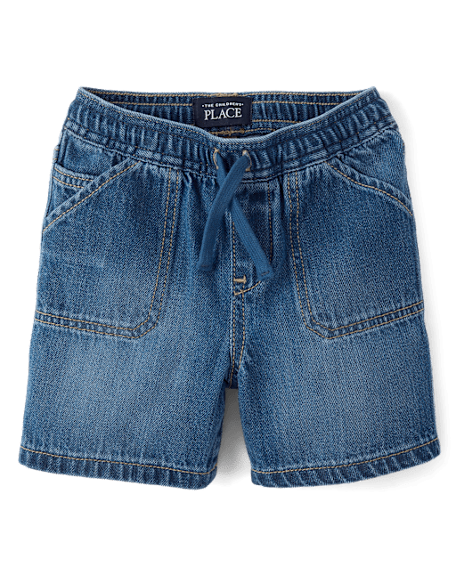 Baby And Toddler Pull On Jean Shorts