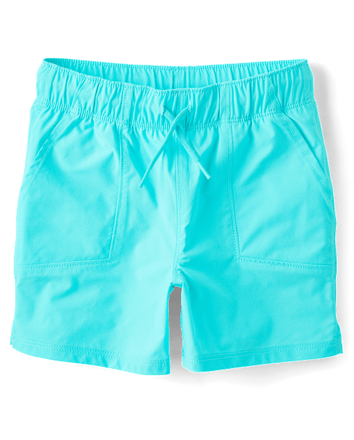Short de bain actif en tissu ripstop à séchage rapide pour bébés et petits garçons