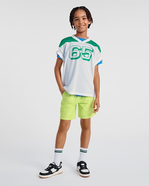 Boys Quick Dry Ripstop Pool To Play Active Shorts