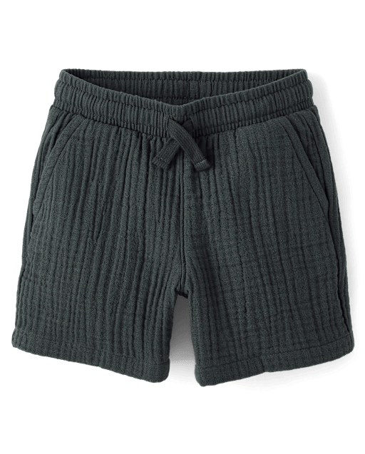 Boys Gauze Pull On Shorts