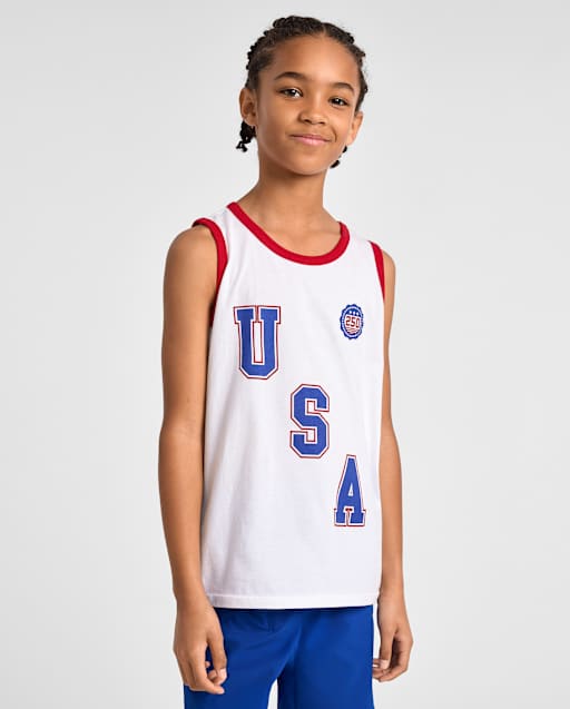 Boys USA Tank Top